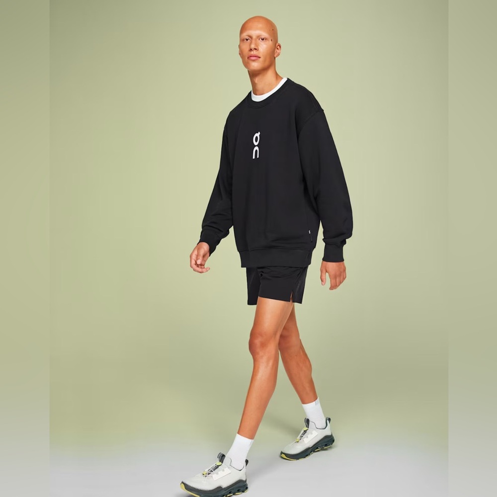 ON crewneck sweater, black, size S - Picture 8 of 8